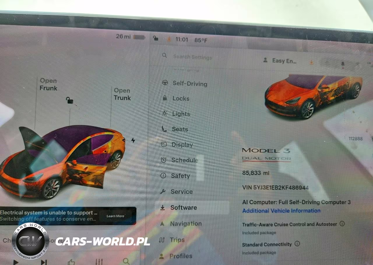 2019 Tesla Model 3 VIN:5YJ3E1EB2KF486944 - 9