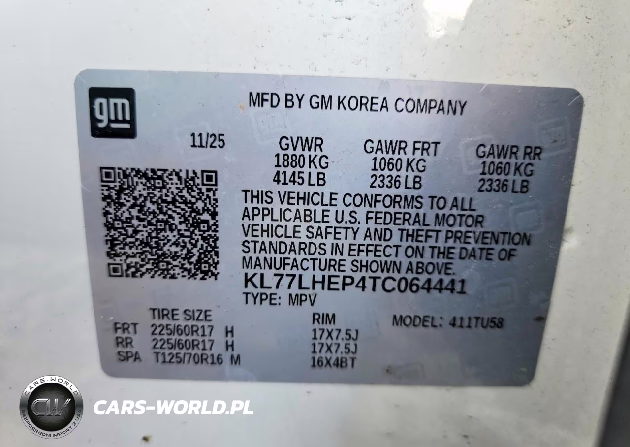 2026 Chevrolet Trax 1Lt VIN:KL77LHEP4TC064441 - 14