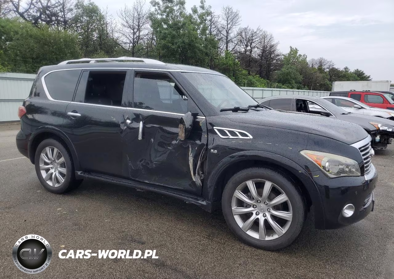 2014 Infiniti Qx80 VIN:JN8AZ2NE2E9068737 - 4