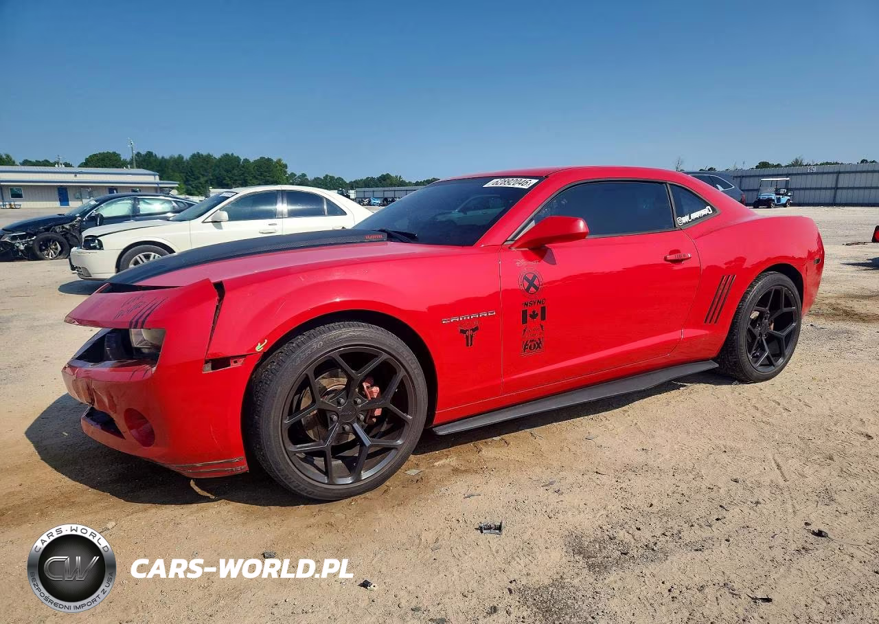 2013 Chevrolet Camaro Ls VIN:2G1FA1E37D9240778 - 1