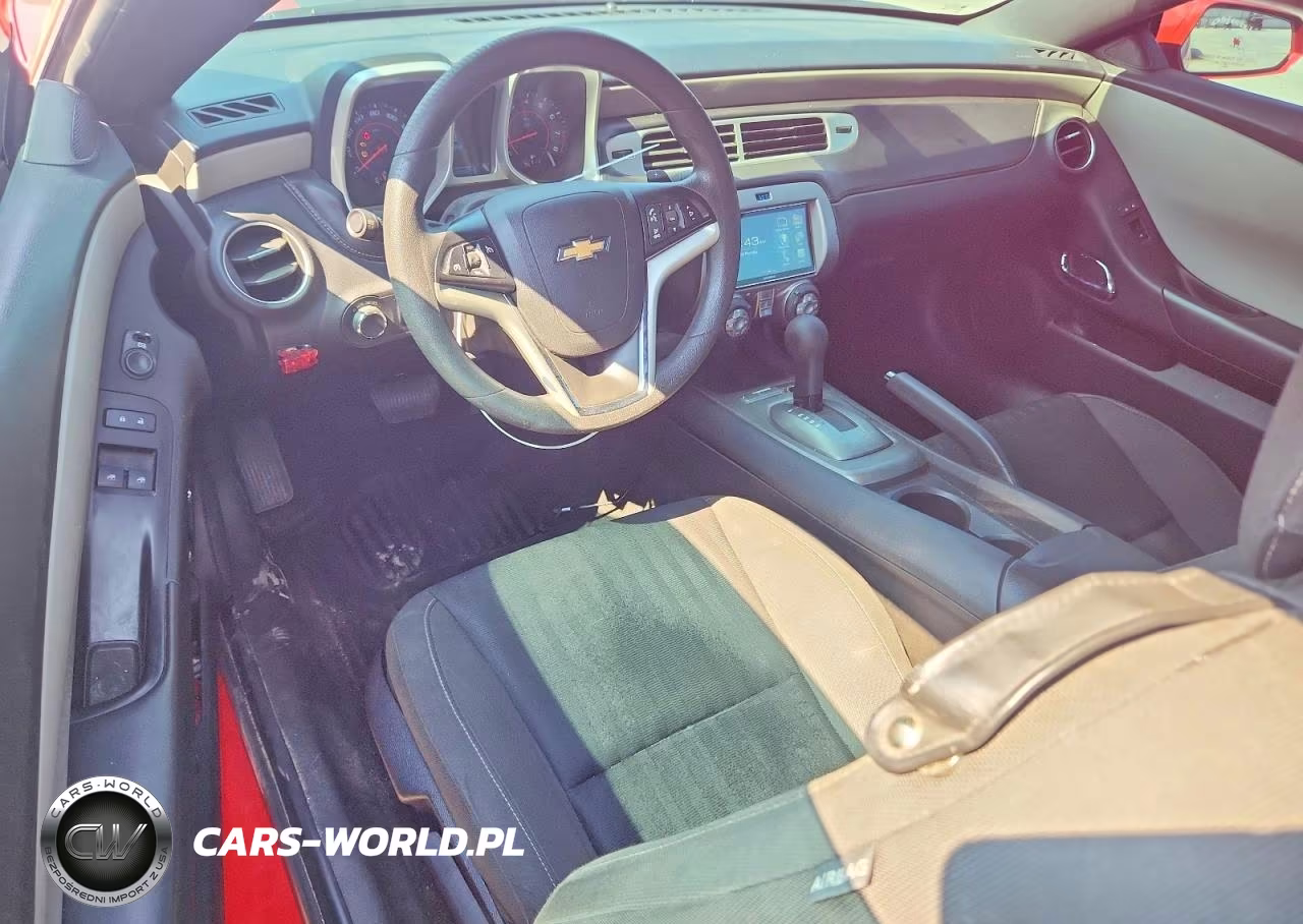 2013 Chevrolet Camaro Ls VIN:2G1FA1E37D9240778 - 8