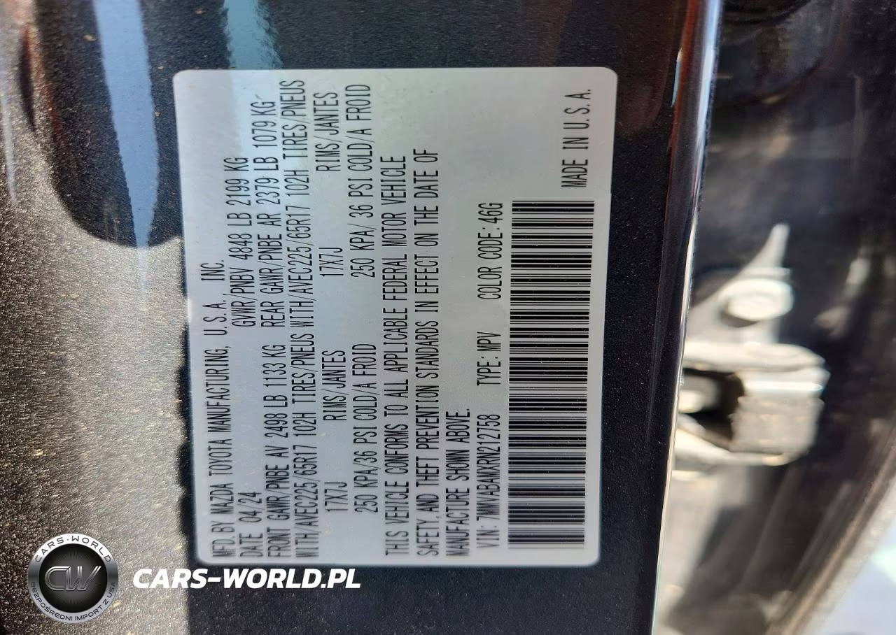 2024 Mazda Cx-50 Select VIN:7MMVABAMXRN212758 - 14
