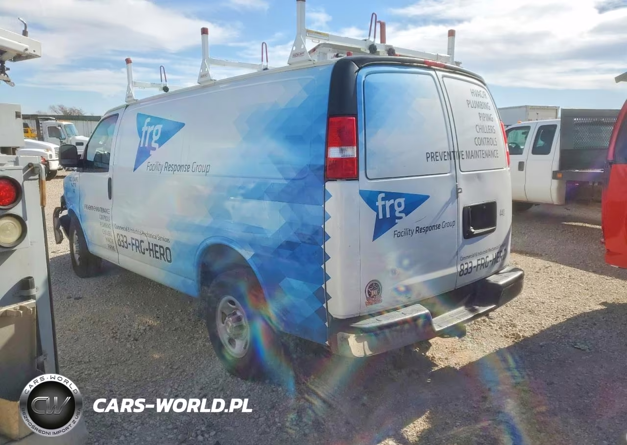 2023 Chevrolet Express 2500 Utility - Service Van VIN:1GCWGAFP0P1209551 - 2