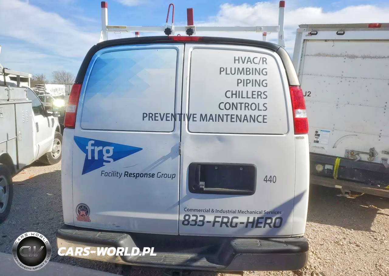 2023 Chevrolet Express 2500 Utility - Service Van VIN:1GCWGAFP0P1209551 - 6
