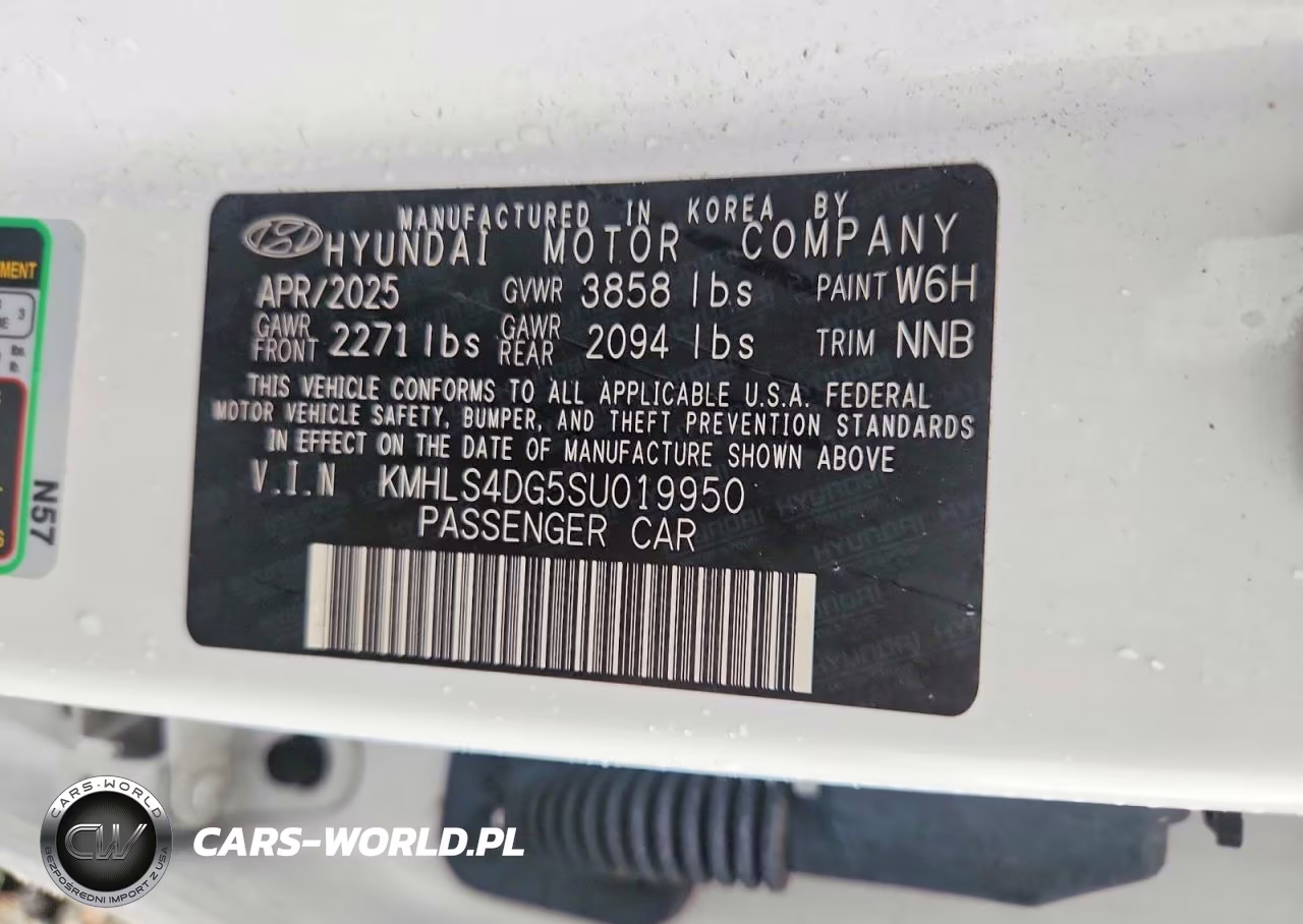 2025 Hyundai Elantra Sel VIN:KMHLS4DG5SU019950 - 13