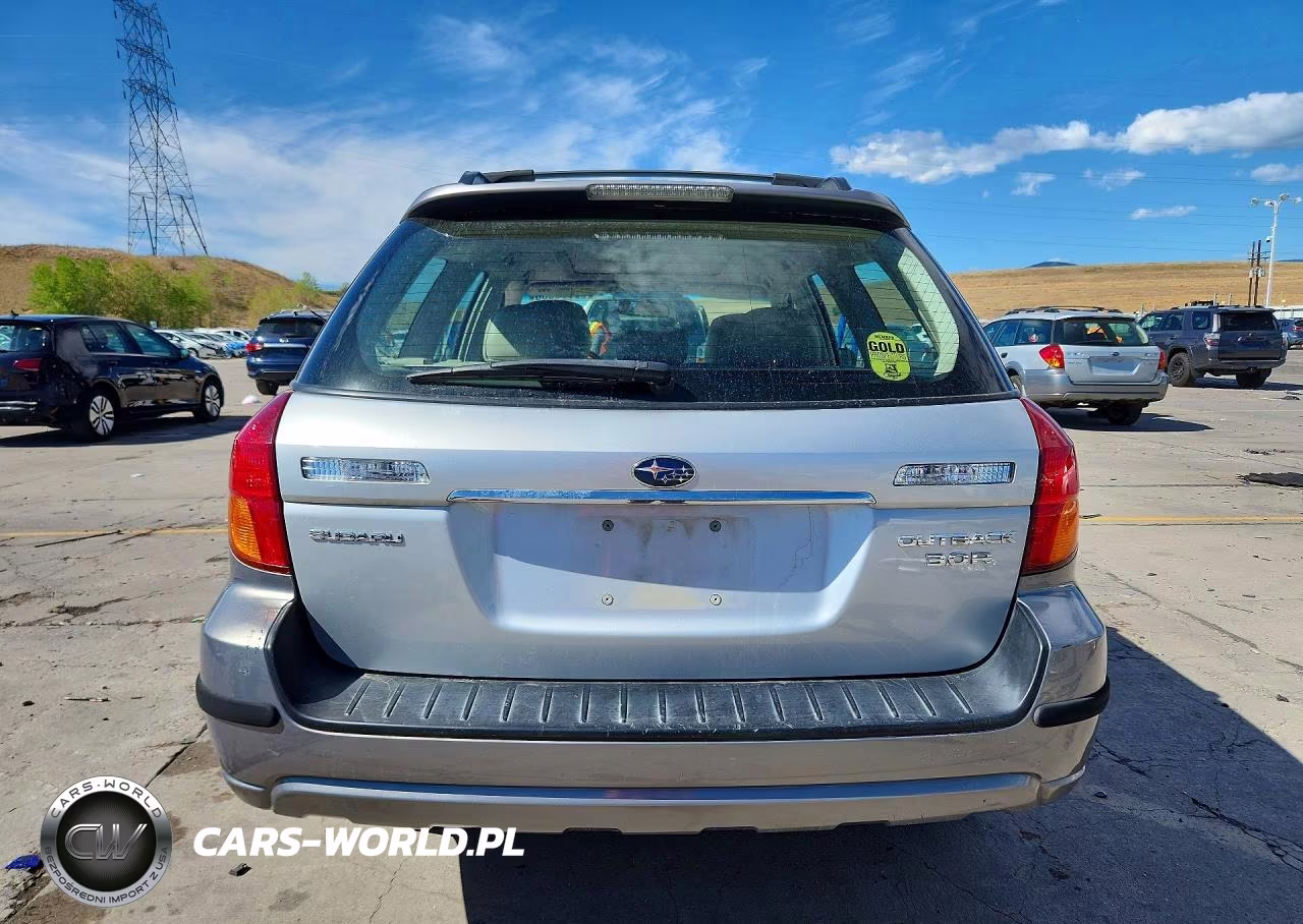 2006 Subaru Legacy Outback 3.0R Vdc Limited VIN:4S4BP85C764335808 - 6