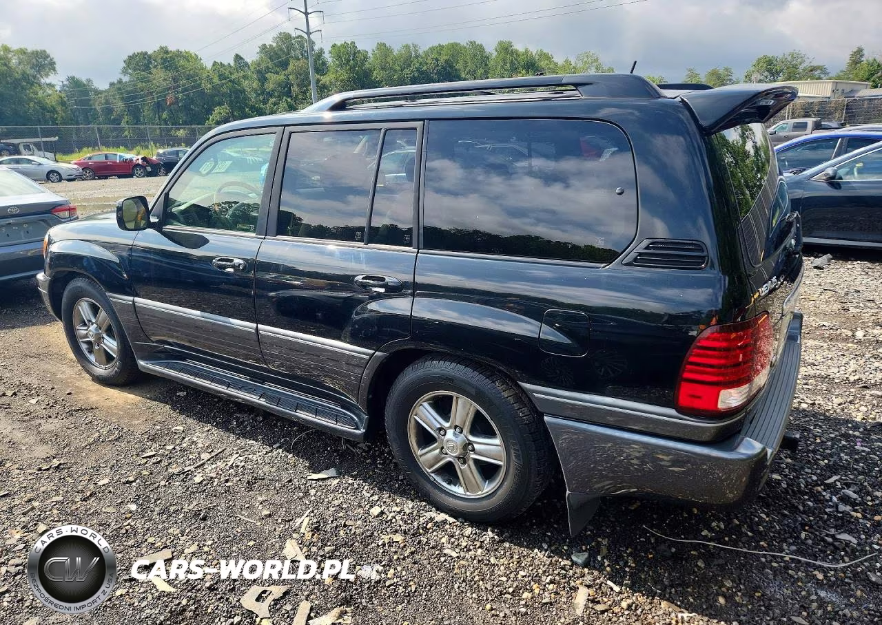 2007 Lexus Lx 470 VIN:JTJHT00W274020748 - 2