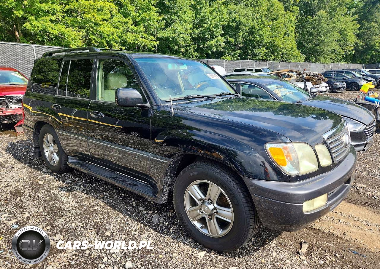 2007 Lexus Lx 470 VIN:JTJHT00W274020748 - 4