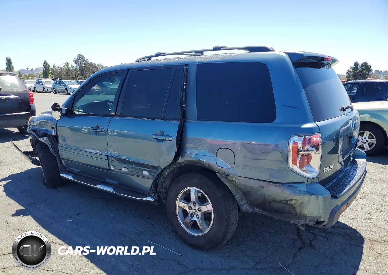 2006 Honda Pilot Ex VIN:5FNYF28776B039578 - 2
