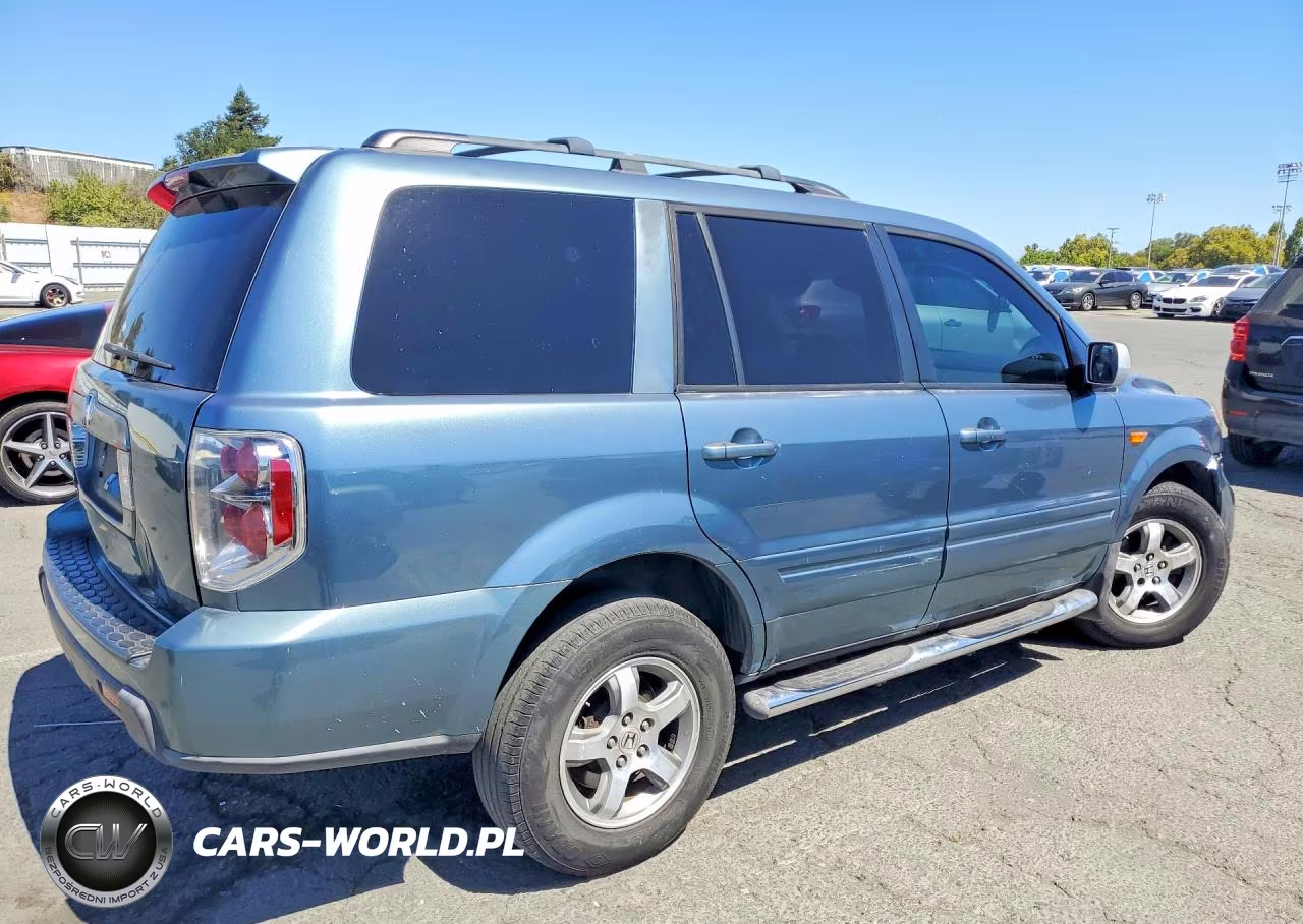 2006 Honda Pilot Ex VIN:5FNYF28776B039578 - 3