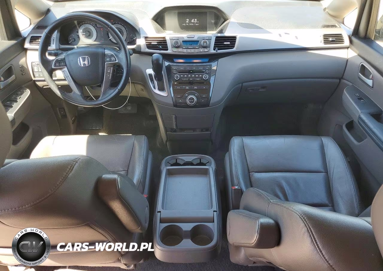 2013 Honda Odyssey Touring VIN:5FNRL5H96DB052447 - 8