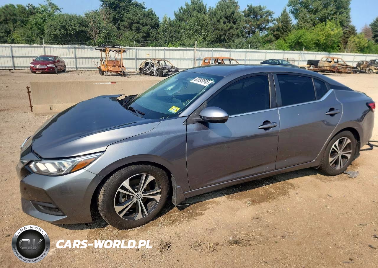 2021 Nissan Sentra Sv VIN:3N1AB8CV8MY215435 - 1