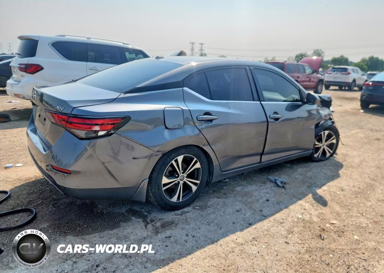 2021 Nissan Sentra Sv VIN:3N1AB8CV8MY215435 - 3