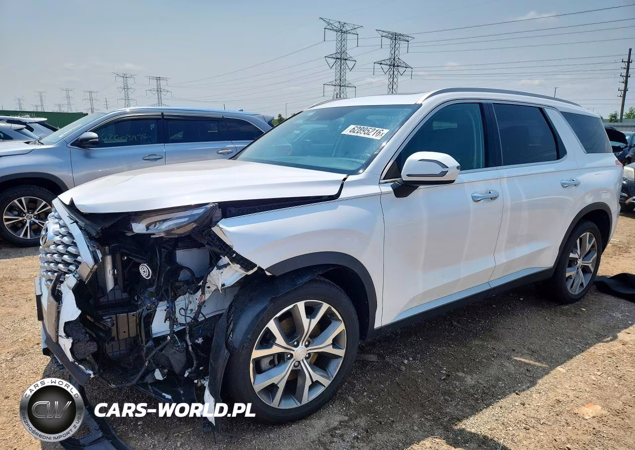 2022 Hyundai Palisade Sel VIN:KM8R4DHE4NU354229 - 1