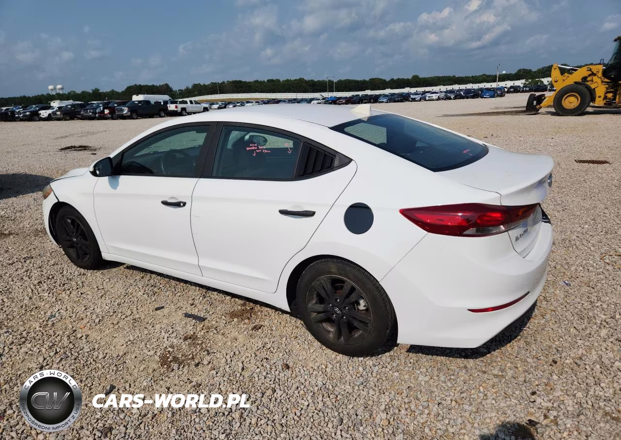2017 Hyundai Elantra Se VIN:KMHD74LF8HU078501 - 2