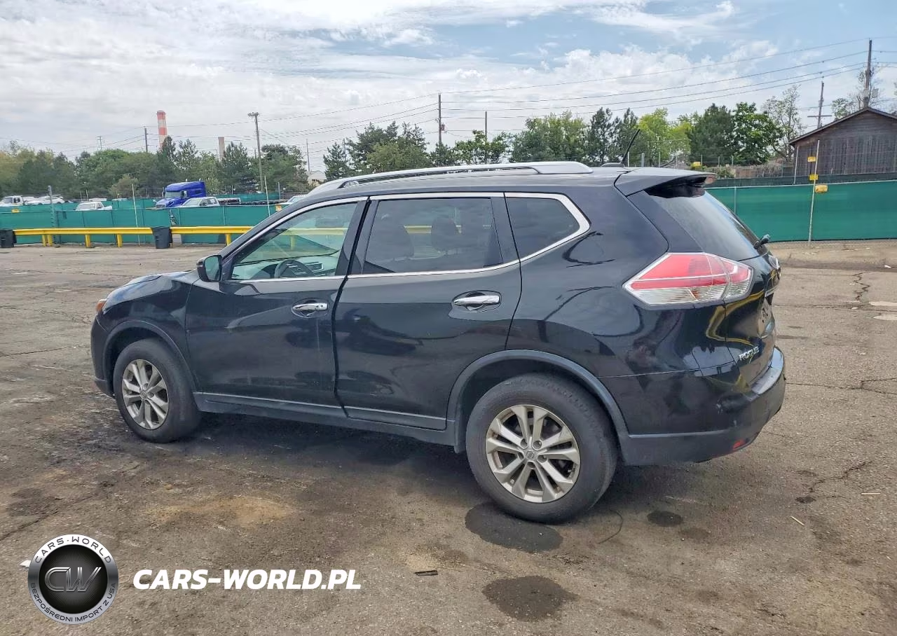 2016 Nissan Rogue Sv VIN:KNMAT2MV8GP717664 - 2