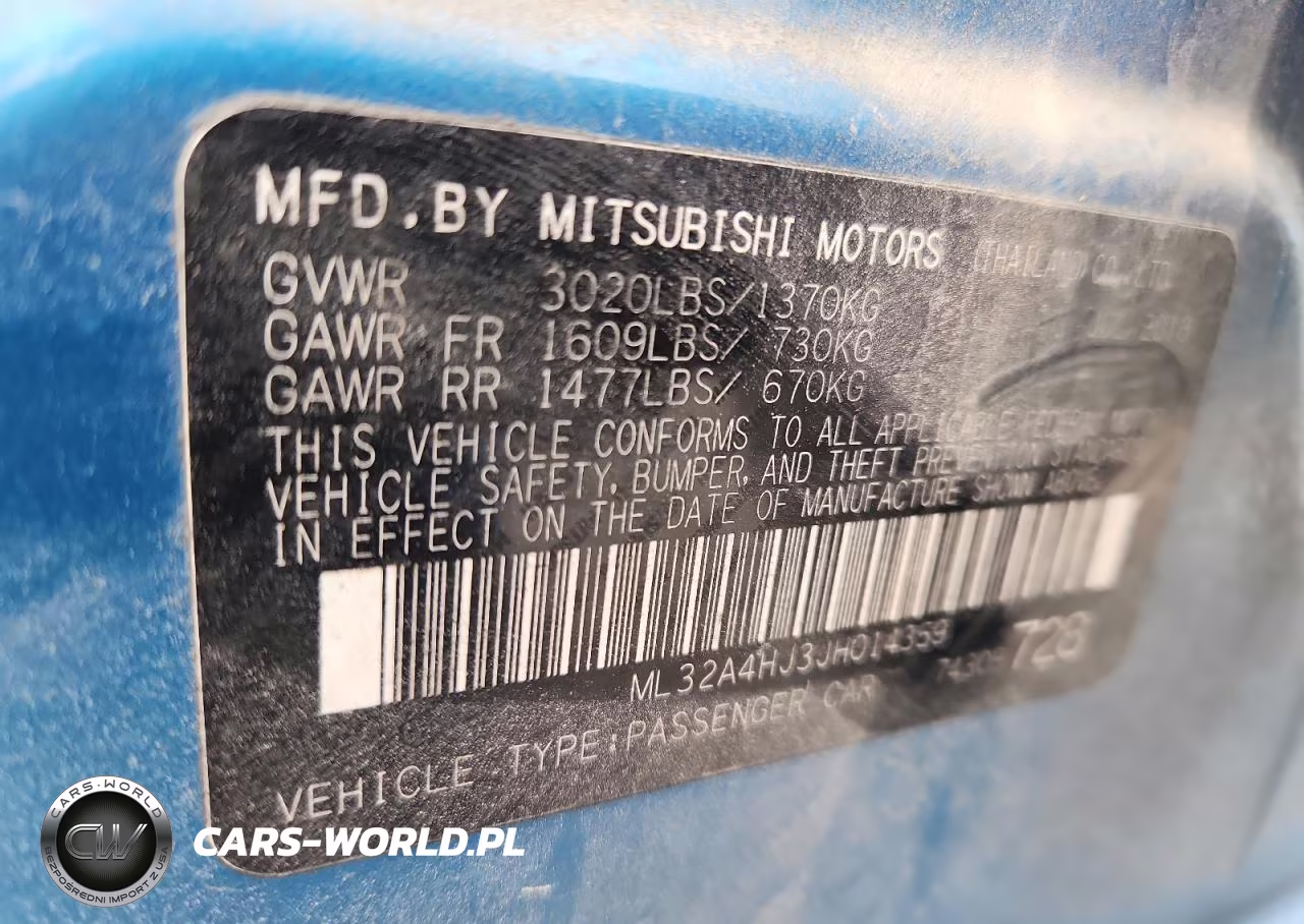 2018 Mitsubishi Mirage Se VIN:ML32A4HJ3JH014359 - 12