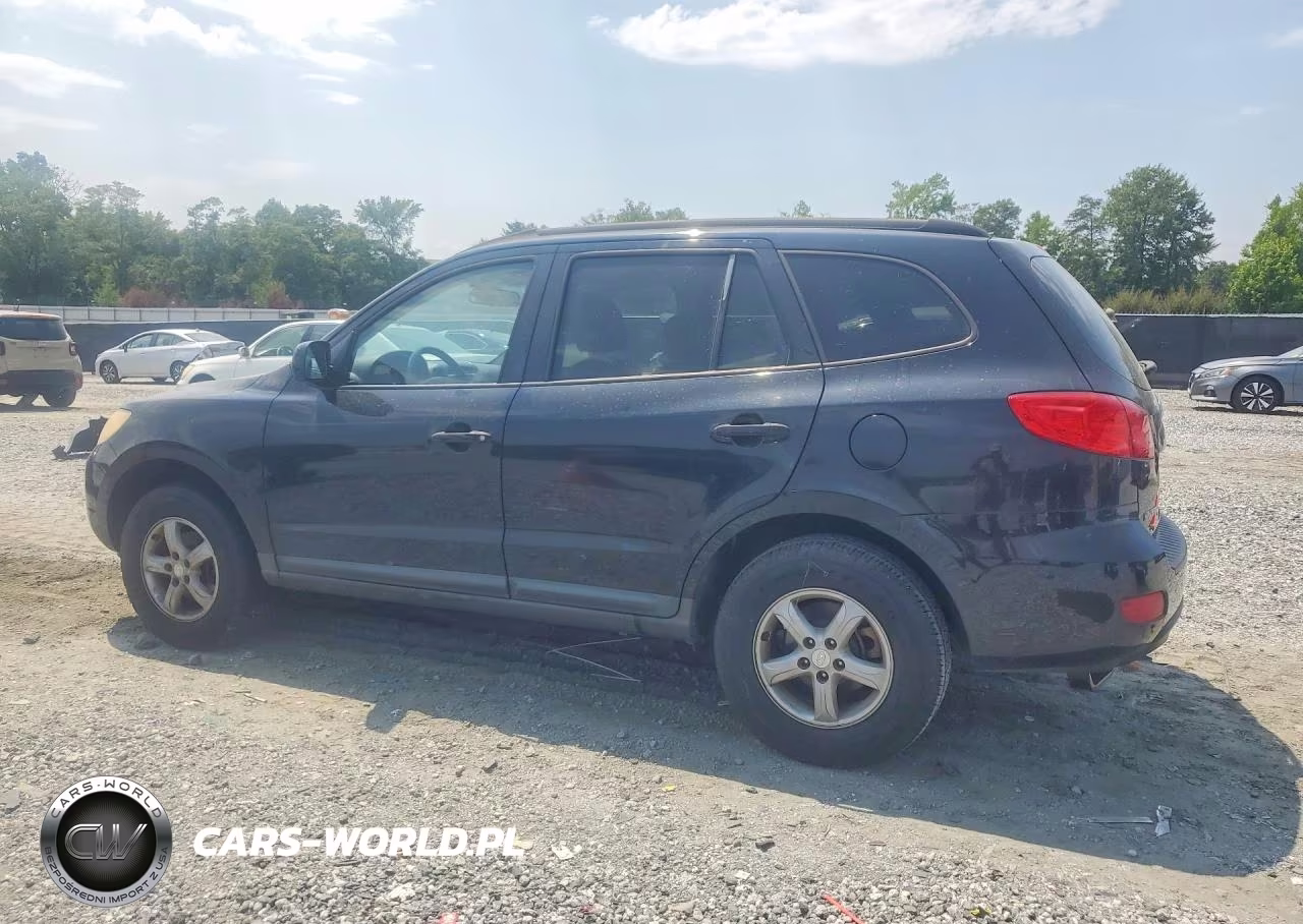 2008 Hyundai Santa Fe Gls VIN:5NMSG13DX8H189602 - 2