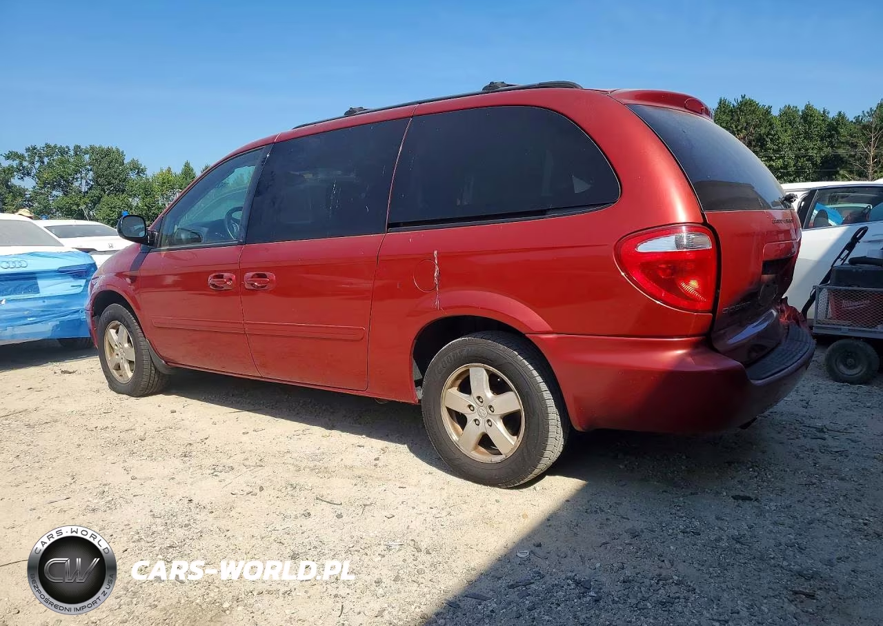 2007 Dodge Grand Caravan Sxt VIN:2D4GP44L27R301281 - 2