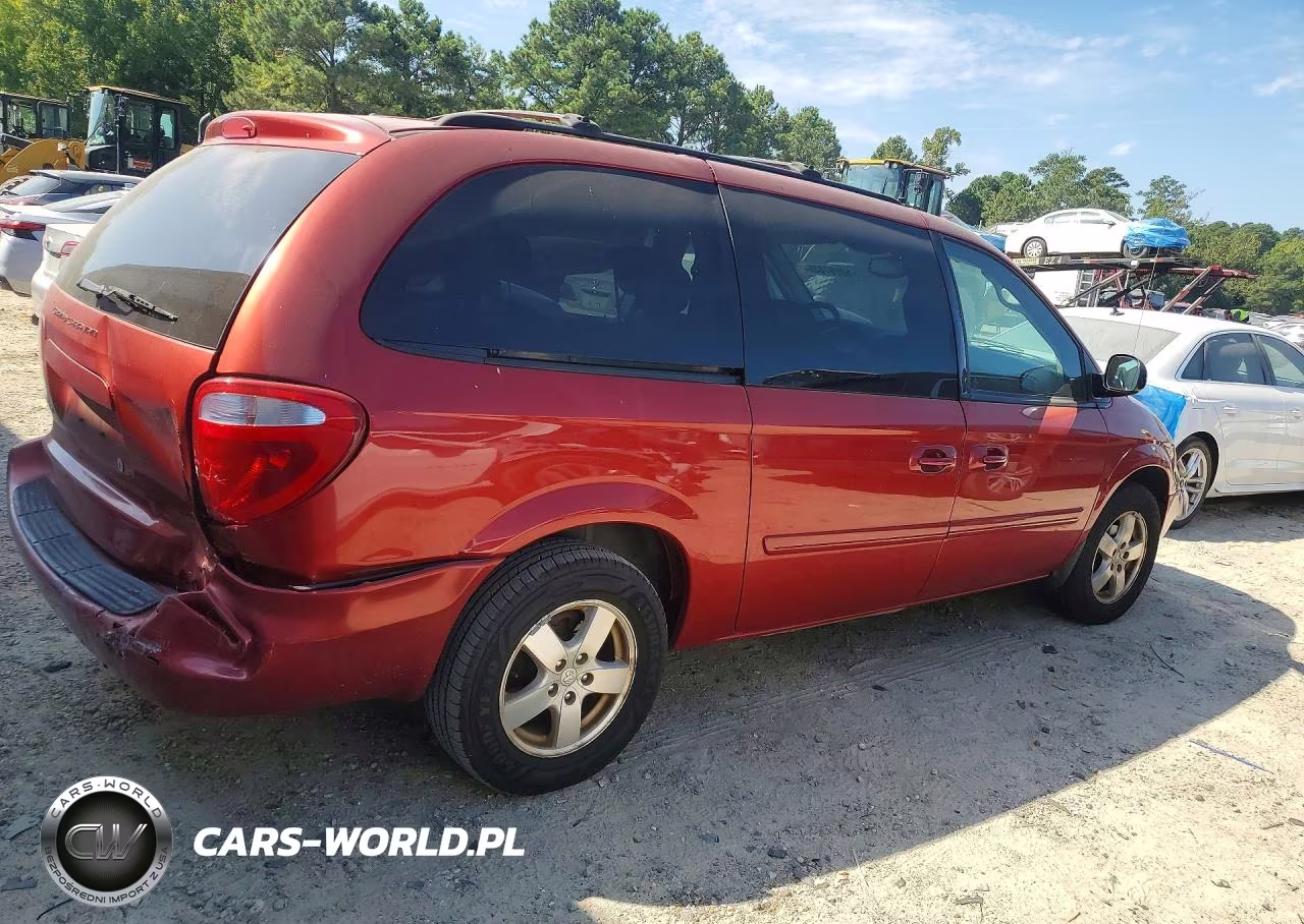 2007 Dodge Grand Caravan Sxt VIN:2D4GP44L27R301281 - 3