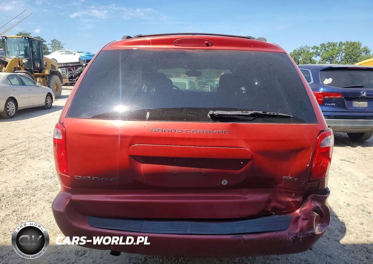 2007 Dodge Grand Caravan Sxt VIN:2D4GP44L27R301281 - 6