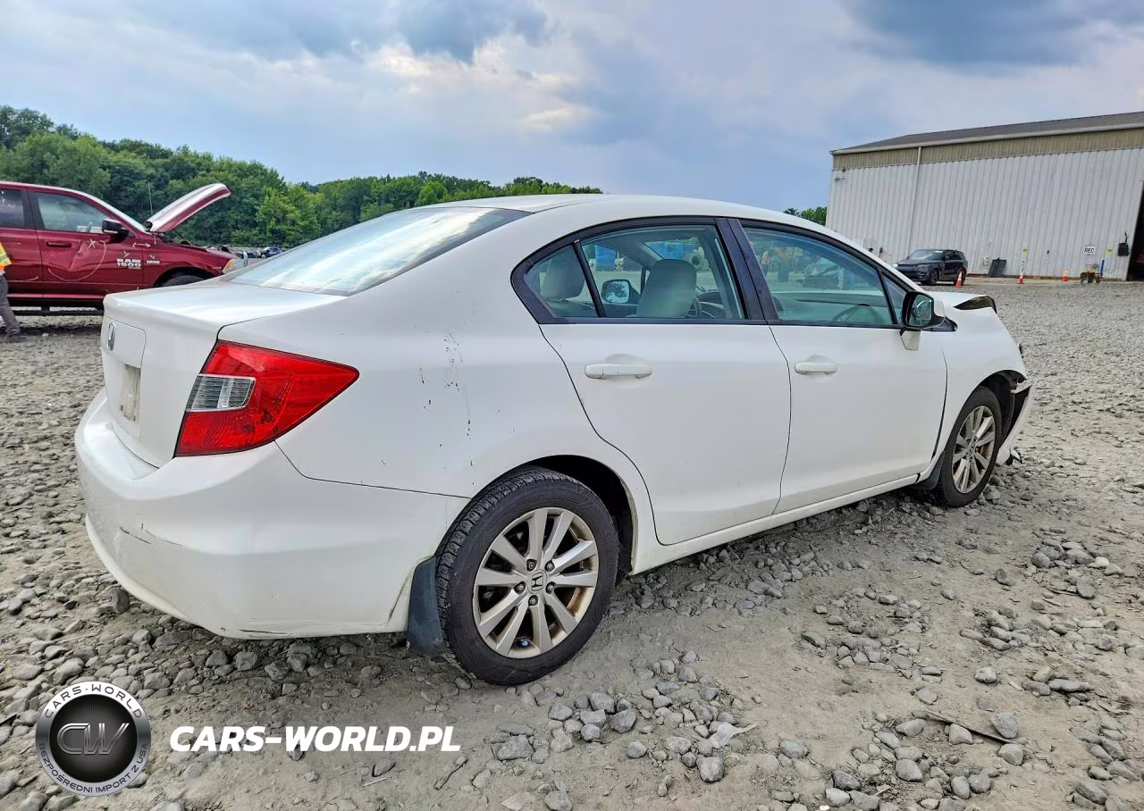 2012 Honda Civic Ex VIN:19XFB2F86CE341184 - 3