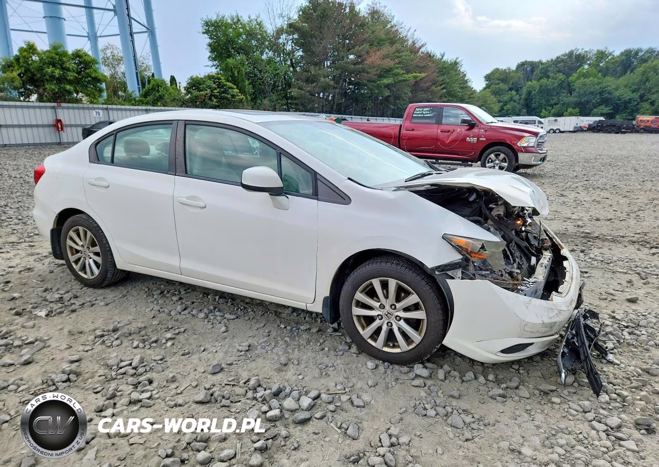 2012 Honda Civic Ex VIN:19XFB2F86CE341184 - 4