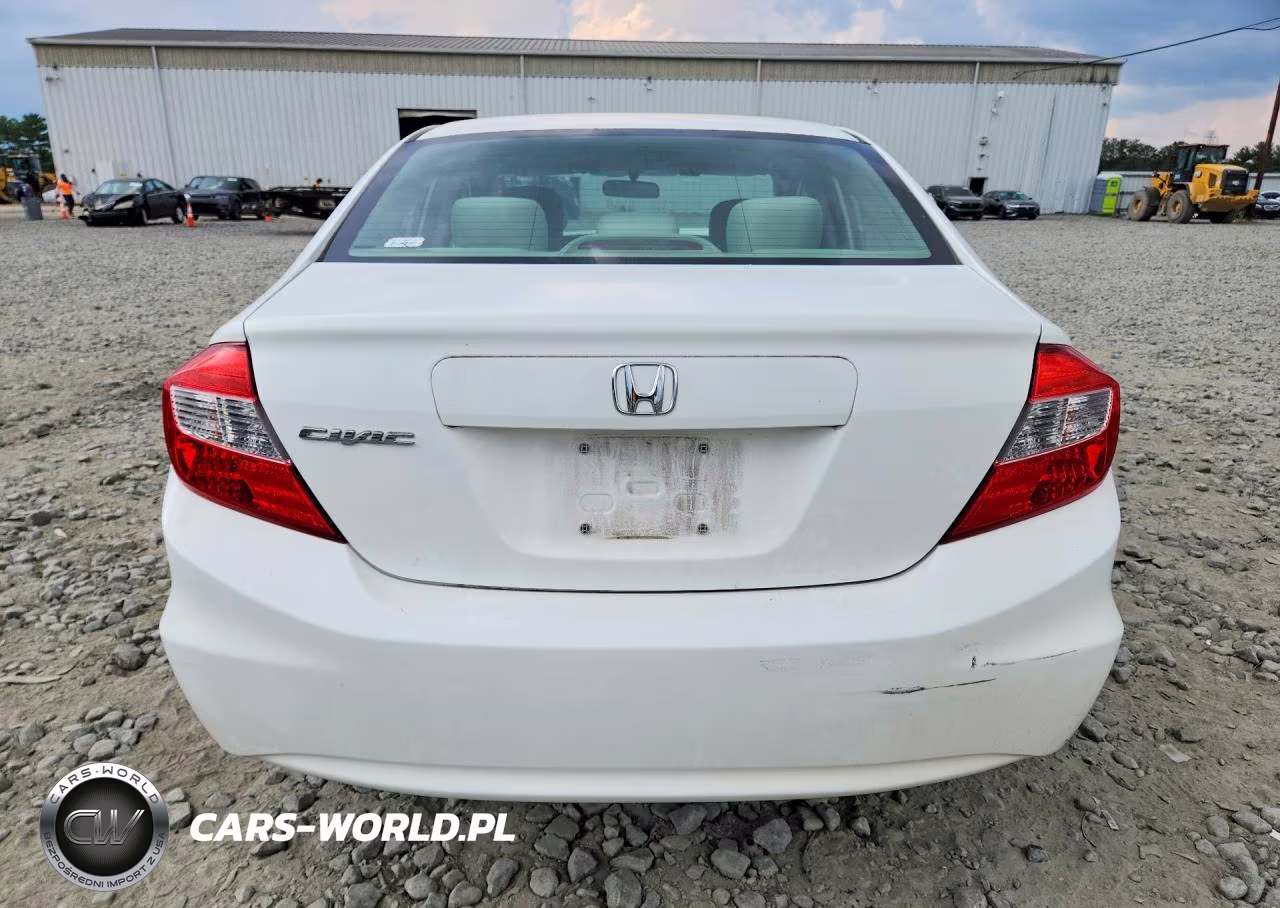 2012 Honda Civic Ex VIN:19XFB2F86CE341184 - 6