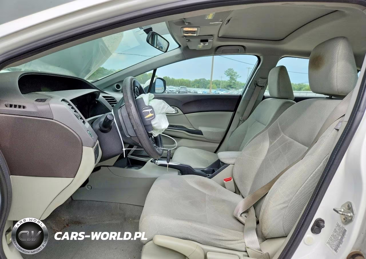 2012 Honda Civic Ex VIN:19XFB2F86CE341184 - 7