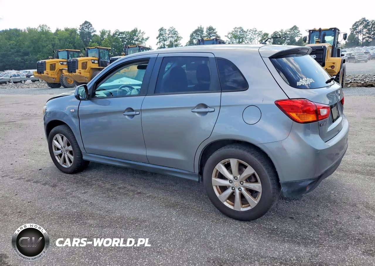 2015 Mitsubishi Outlander Sport Es VIN:4A4AR3AU0FE013221 - 2