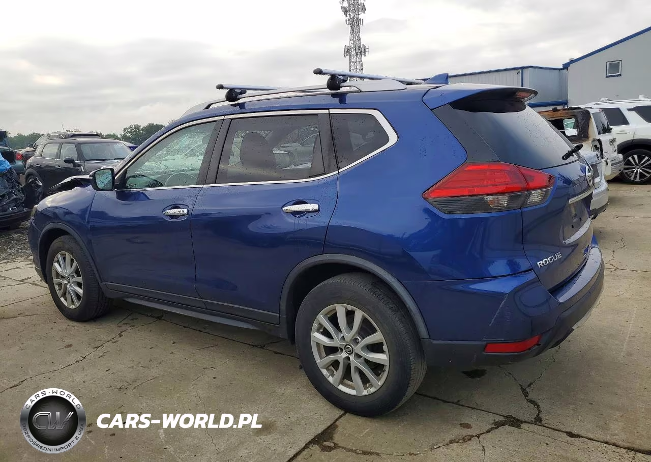 2017 Nissan Rogue Sv VIN:JN8AT2MV5HW007522 - 2
