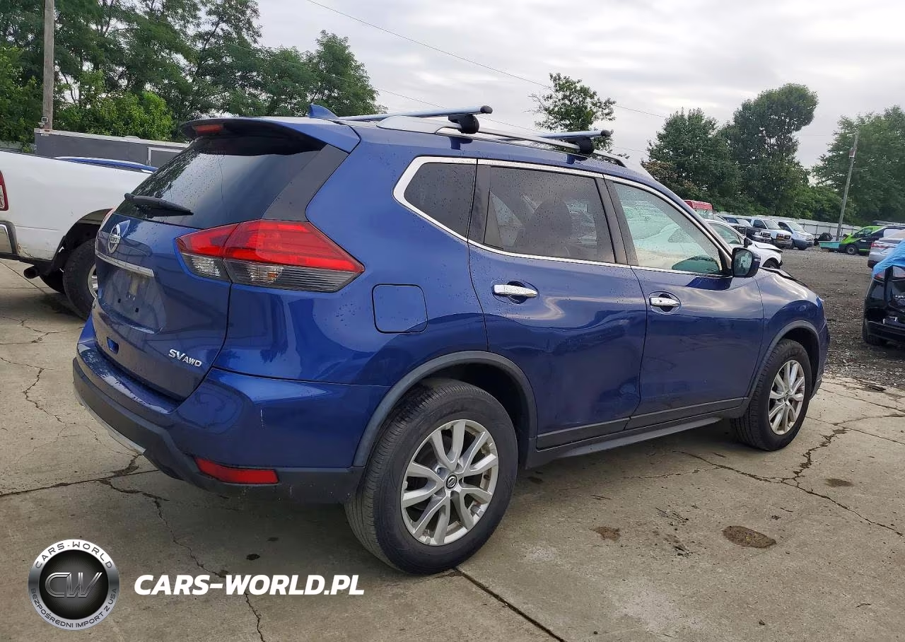 2017 Nissan Rogue Sv VIN:JN8AT2MV5HW007522 - 3