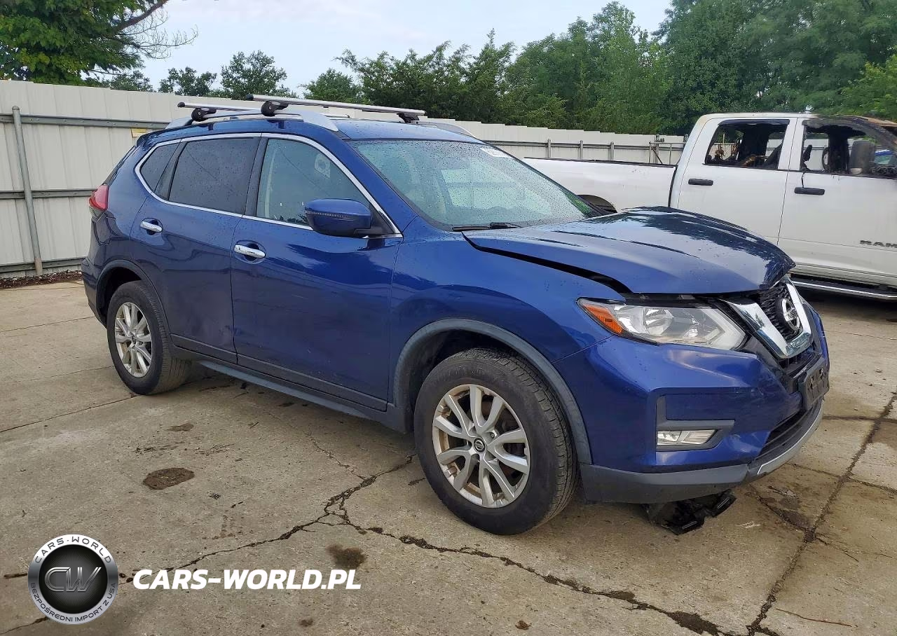2017 Nissan Rogue Sv VIN:JN8AT2MV5HW007522 - 4