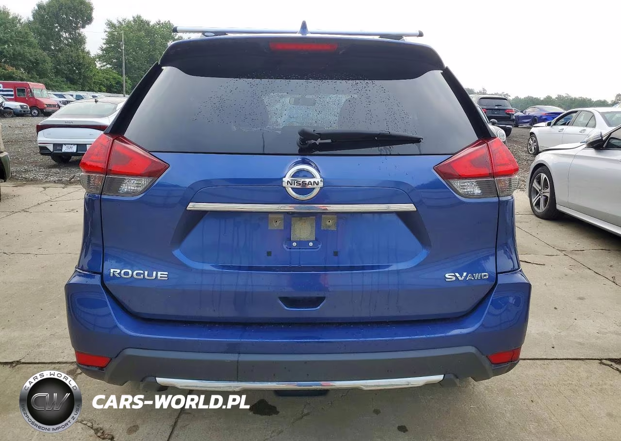 2017 Nissan Rogue Sv VIN:JN8AT2MV5HW007522 - 6