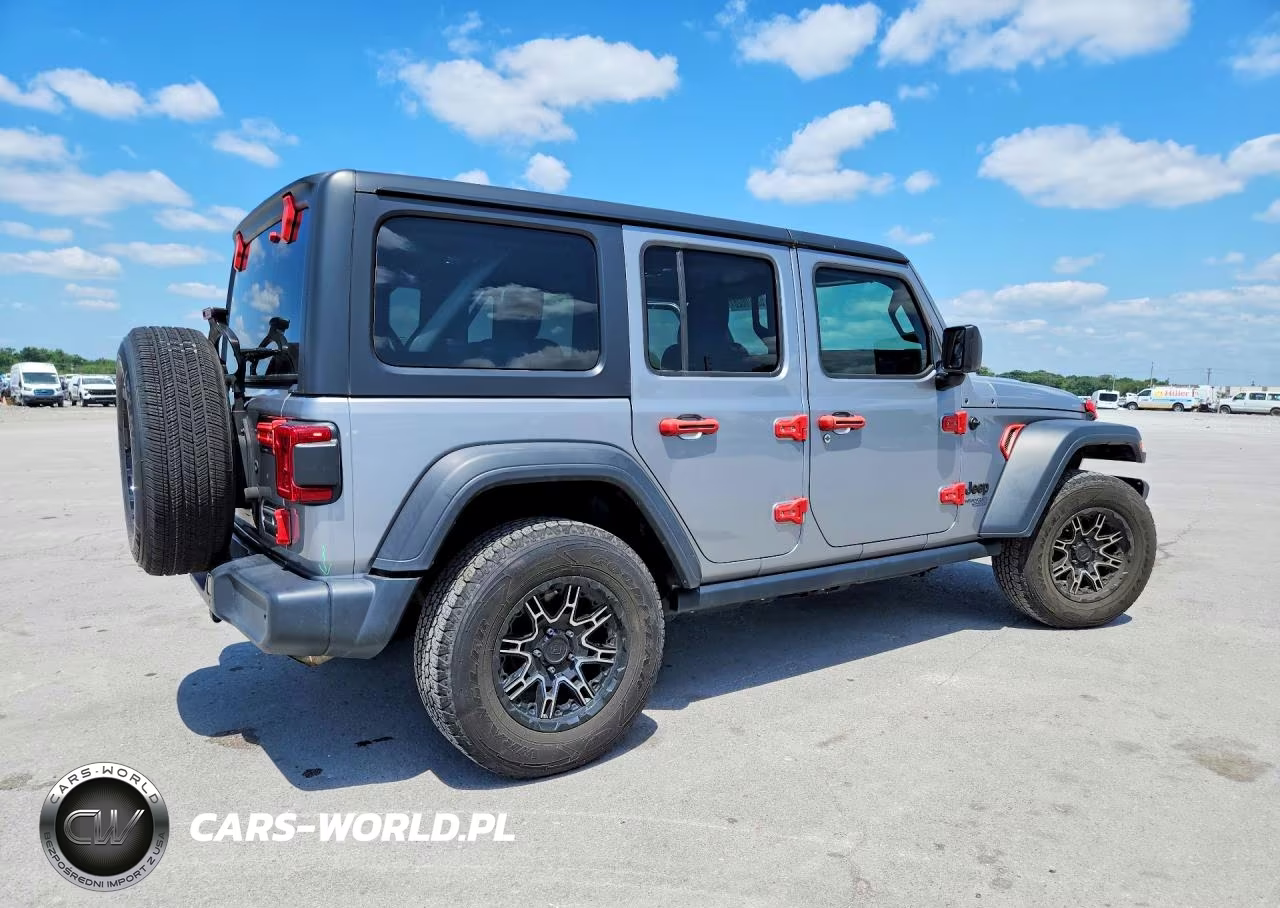 2019 Jeep Wrangler Unlimited Sport VIN:1C4HJXDG3KW678144 - 3