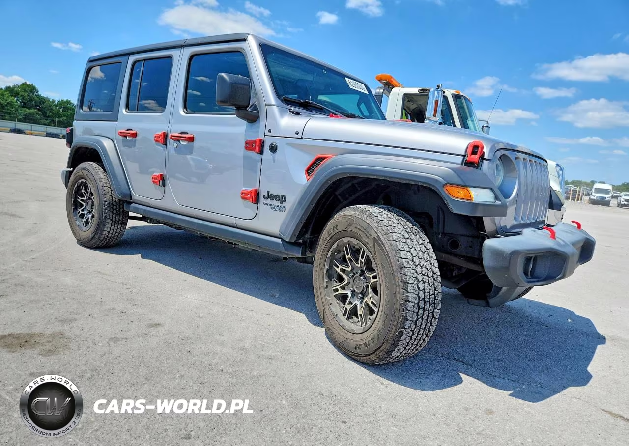2019 Jeep Wrangler Unlimited Sport VIN:1C4HJXDG3KW678144 - 4