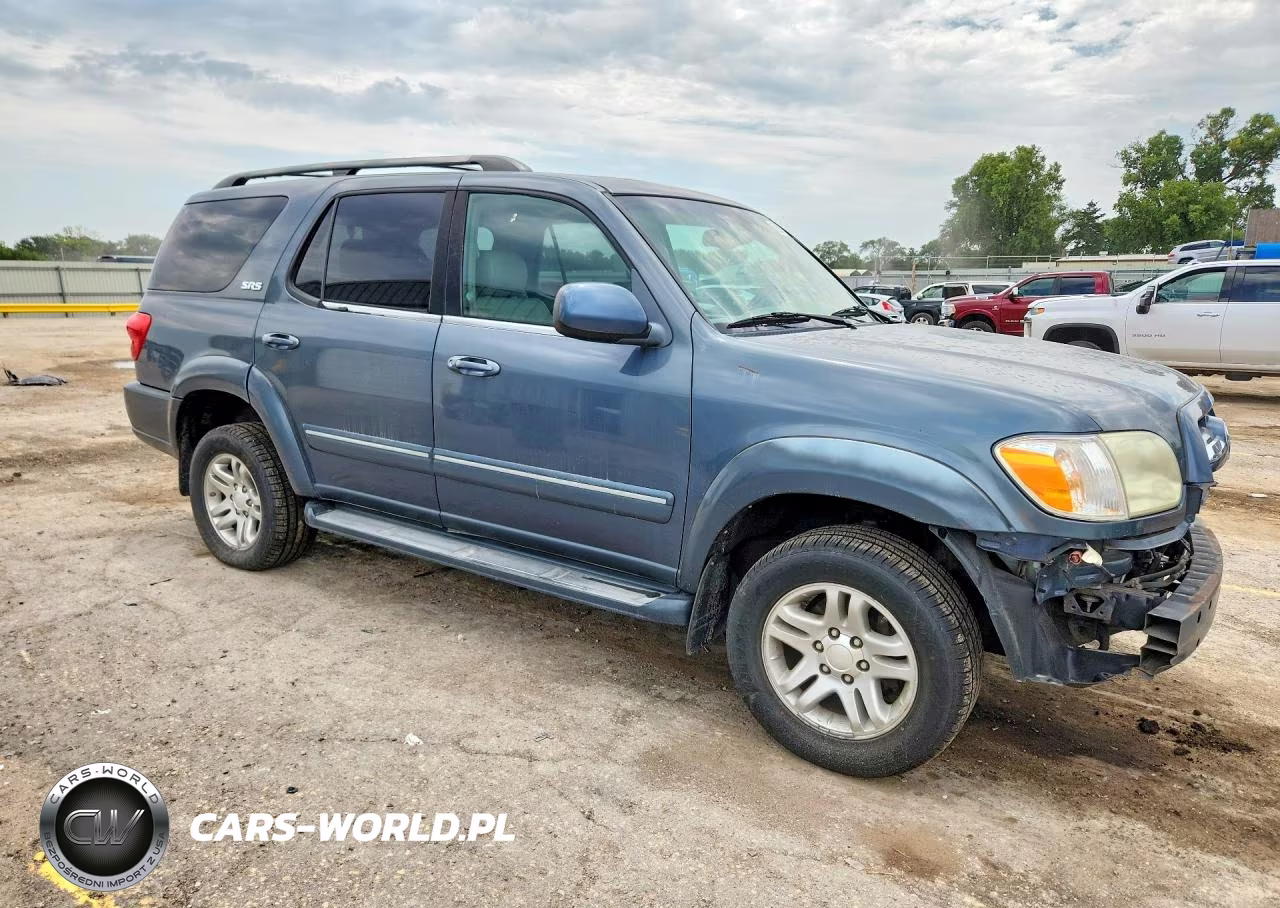 2005 Toyota Sequoia Sr5 VIN:5TDBT44AX5S243846 - 4