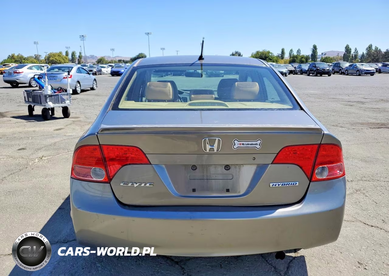 2006 Honda Civic Hybrid VIN:JHMFA36216S003972 - 6