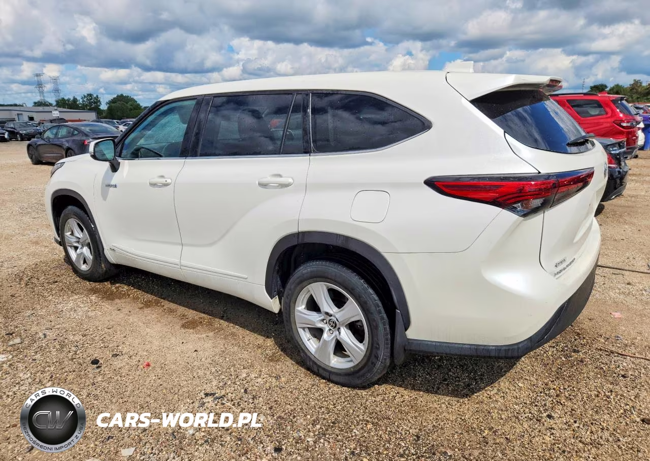 2021 Toyota Highlander Hybrid Le VIN:5TDBBRCH9MS518684 - 2
