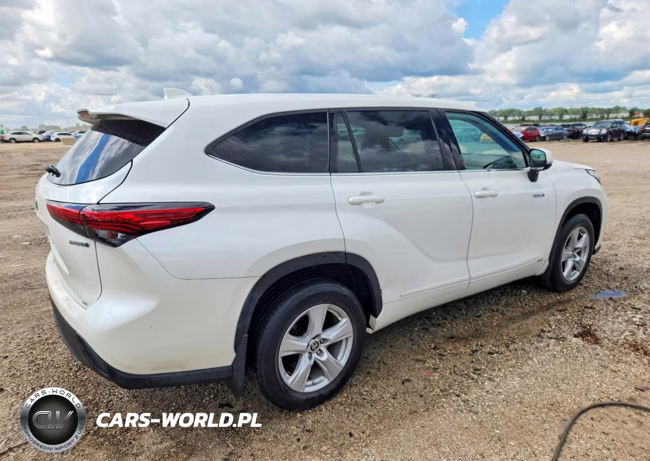 2021 Toyota Highlander Hybrid Le VIN:5TDBBRCH9MS518684 - 3