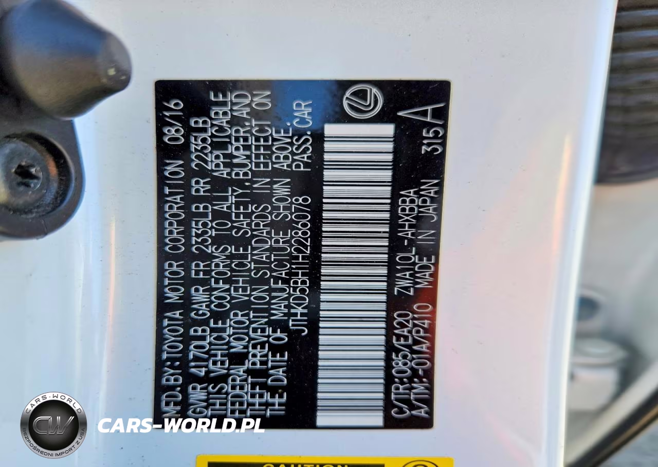 2017 Lexus Ct 200 VIN:JTHKD5BH1H2286078 - 12