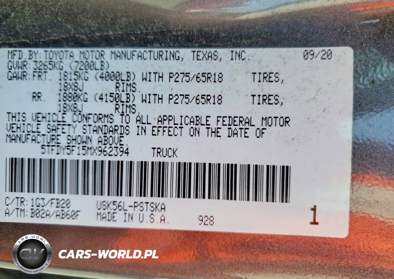 2021 Toyota Tundra Sr5 VIN:5TFDY5F15MX962394 - 12