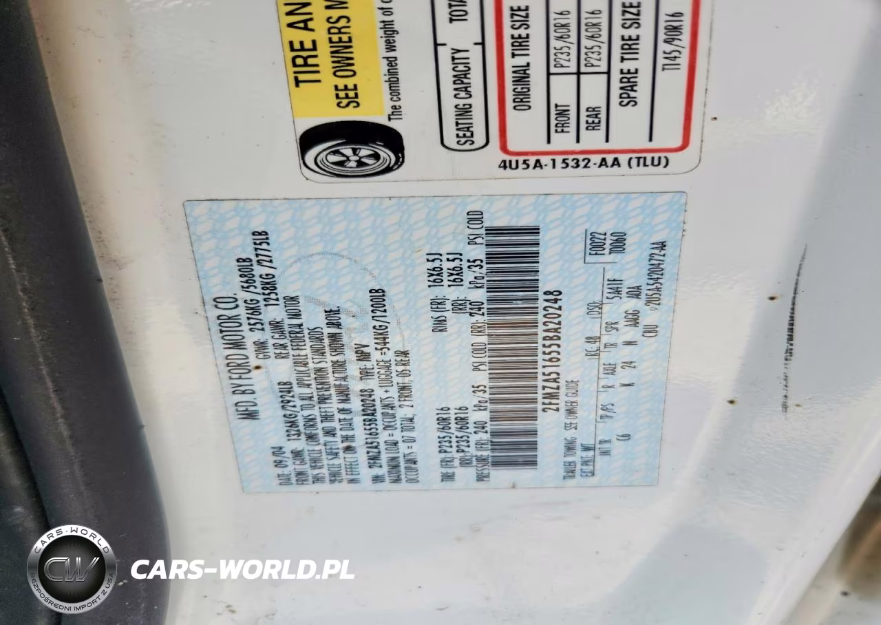 2005 Ford Freestar Se VIN:2FMZA51655BA20248 - 13