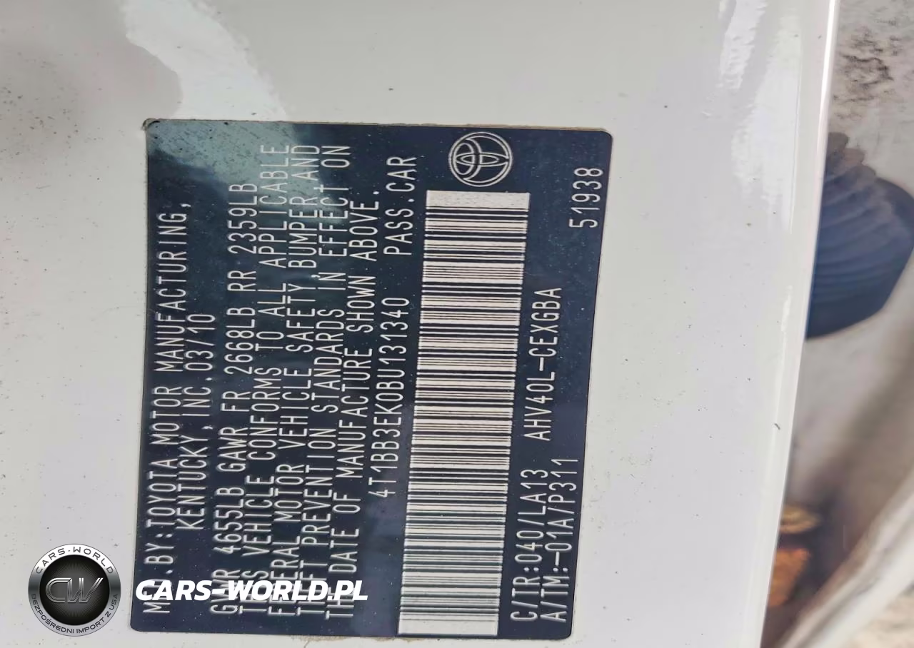 2011 Toyota Camry Hybrid VIN:4T1BB3EK0BU131340 - 12