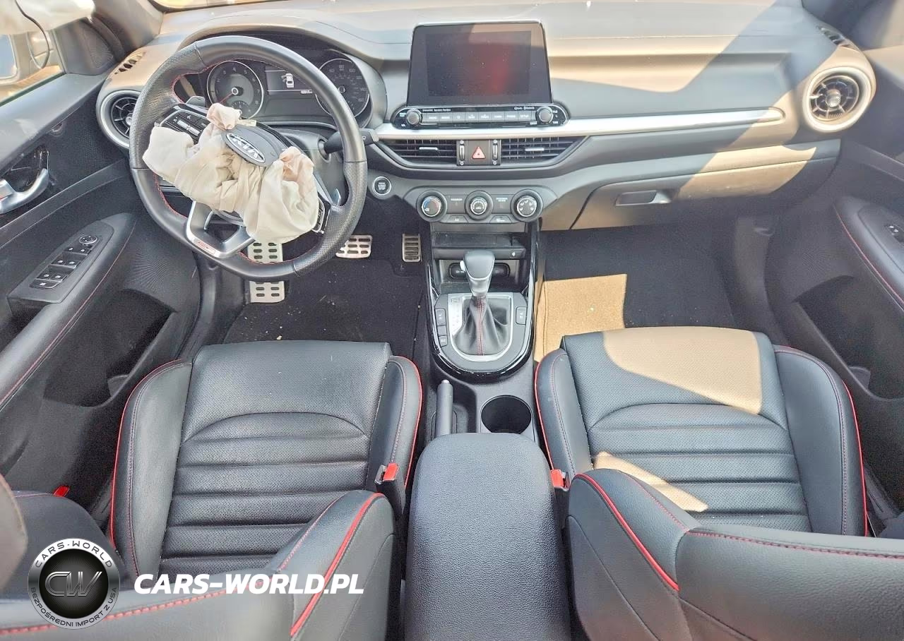 2021 Kia Forte Gt VIN:3KPF44AC2ME394645 - 8