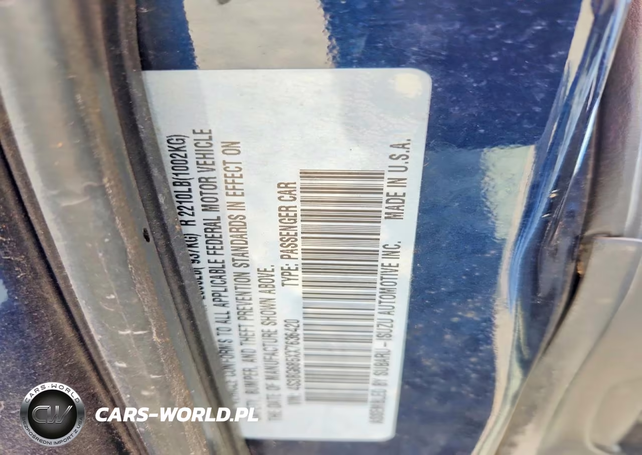 1999 Subaru Legacy Outback VIN:4S3BG685XX7636420 - 12