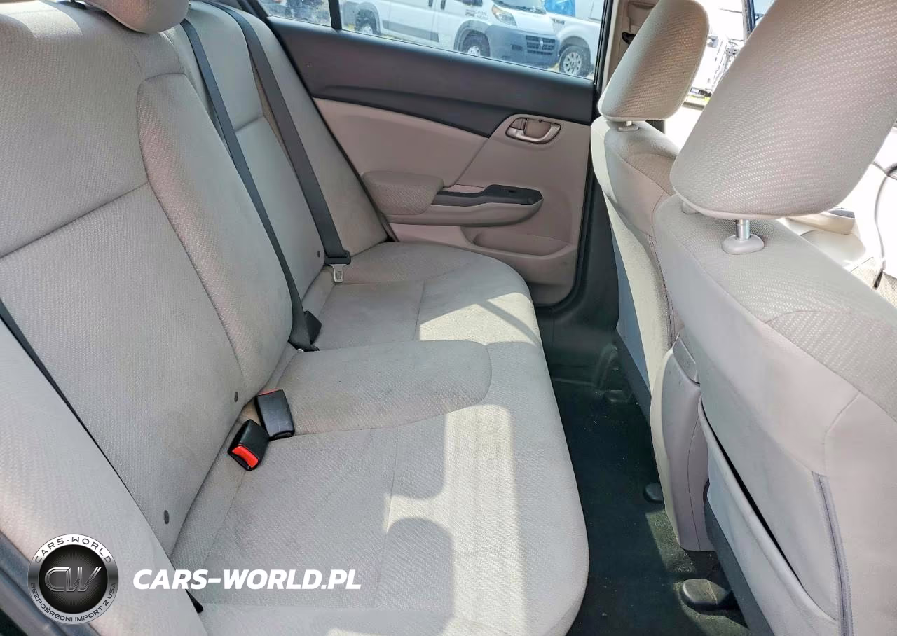 2013 Honda Civic Lx VIN:19XFB2F53DE030335 - 10