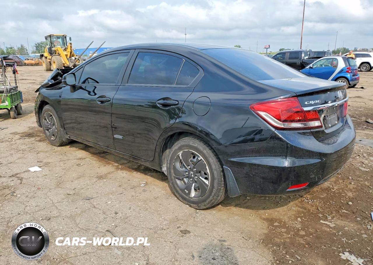 2013 Honda Civic Lx VIN:19XFB2F53DE030335 - 2
