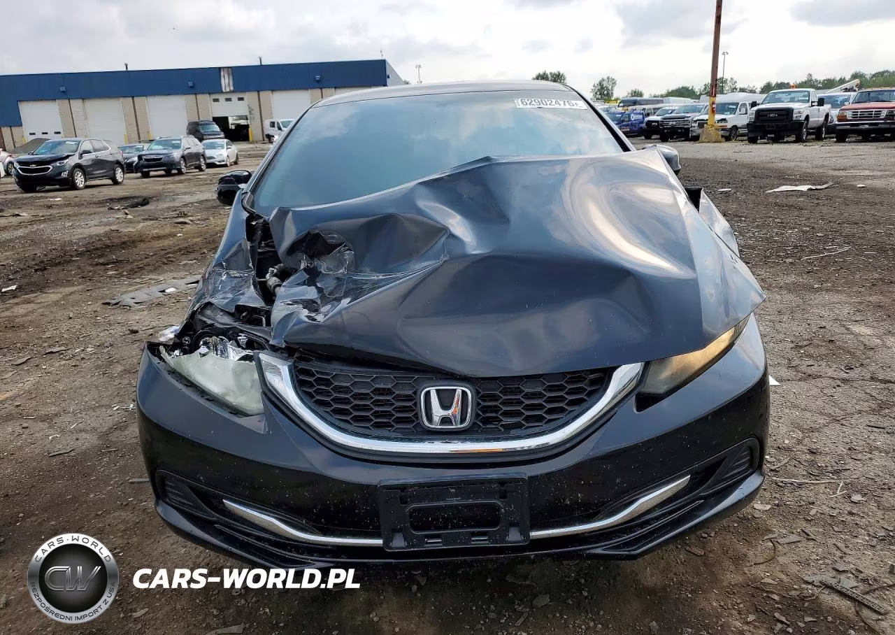 2013 Honda Civic Lx VIN:19XFB2F53DE030335 - 5