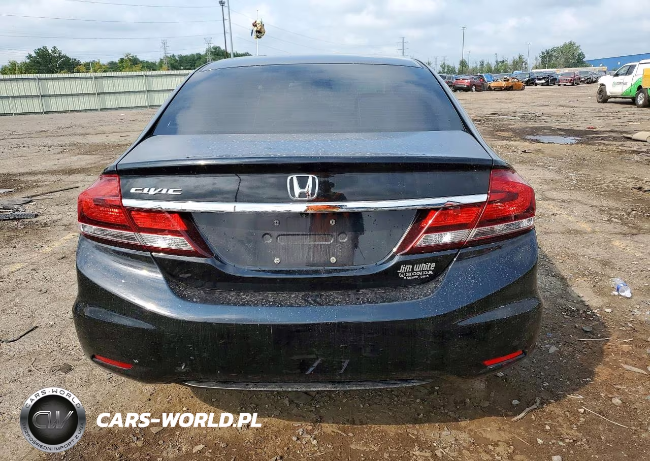2013 Honda Civic Lx VIN:19XFB2F53DE030335 - 6